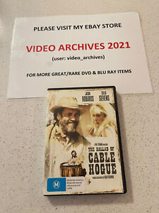  THE BALLAD OF CABLE HOGUE DVD REG 4 SAM PECKINPAH JASON ROBARDS STELLA STEVENS