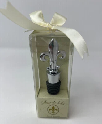 NUEVO Tapón de Botella Fleur De Lis Kate Aspen Fiesta Foto 1 de 3