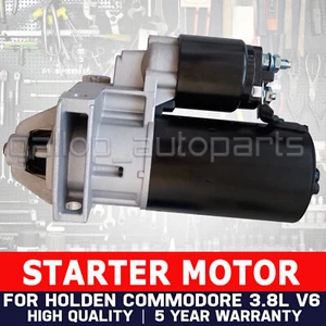 STARTER MOTOR FOR HOLDEN COMMODORE VN VR VS VT VX VY 3.8L V6 AUTO HEAVY DUTY - Picture 1 of 8