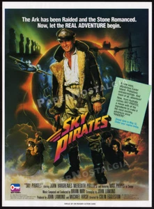 SKY PIRATES__Original 1988 Trade print AD / promo__John Hargreaves__Bill Hunter - Picture 1 of 1