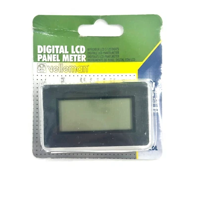 Velleman Digital LCD Panel Meter Model# PMLCDL - Image 1 of 4