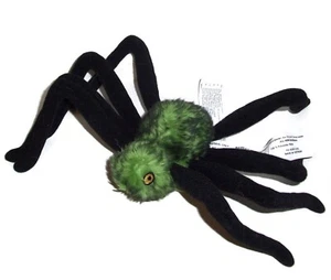 IKEA Kryp Green Fuzzy Spider Soft Plush Stuffed Animal - Picture 1 of 1