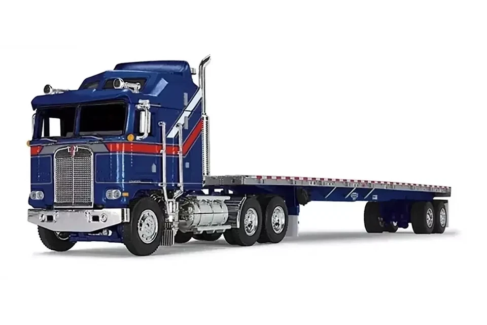 First Gear 69-1657 Kenworth K100 COE w/53' Wilson Flatbed 1/64 Die-cast MIB - Image 1 of 1