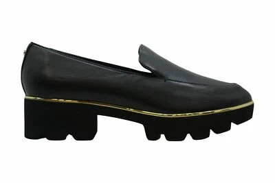 DKNY Women's Alley Closed Toe, Black With Gold Outline Size 6M US - Image 1 of 4