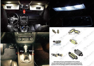 7pc LED Interior Light Kit For Volkswagen MK4 Jetta GTI GOLF License Plate LED - Picture 1 of 9