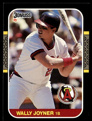 1987 Leaf Wally Joyner #252 RC California Angels - Image 1 of 2