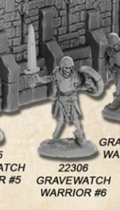 Sullenhall 22306 Gravewatch Warrior Skeleton Bones 6 Reaper Miniatures fantasy - Picture 1 of 1