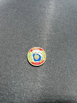 1999 Georgia Quarter Mint Mark D Color Back - Image 1 of 4