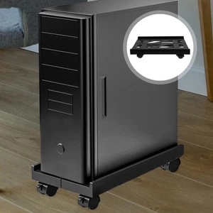Computer-Host-Stand Büro CPU-Ständer Mit Rollen Desktop -Computerständer - Afbeelding 1 van 12