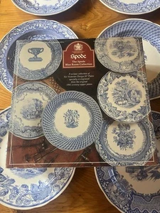 The Spode Blue Room Collection Collectors Plates 23.5cm x6 & 26.5cm x1 90s Vtg - Picture 1 of 8