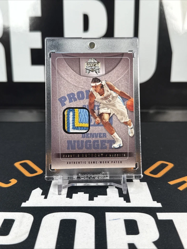 Carmelo Anthony 2004-05 Fleer Ink Property Of Denver Nuggets Patch /99 RARE! - Image 1 of 2