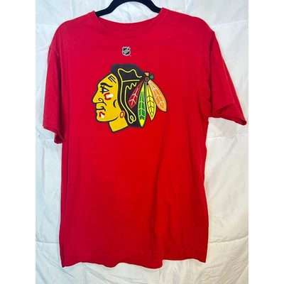 Camiseta de hockey para hombre Reebok Chicago Blackhawks NHL Patrick Kane 88 roja grande Foto 1 de 4