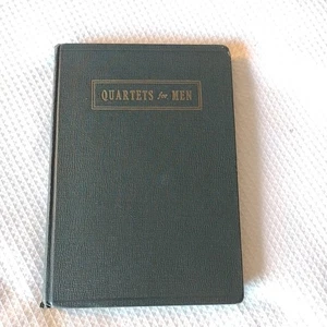 Vintage 1947 Quartets for Men Gospel Songs Negro Spirituals Secular Book - Picture 1 of 11