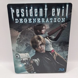 Resident Evil Degeneration - Steelbook (Blu-ray, DVD, 2010, 2 Disc) Small Dent - Picture 1 of 8