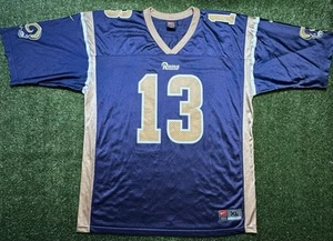 Vintage Nike St Louis Rams Kurt Warner #13 Football Jersey Size Men’s XL - Picture 1 of 14