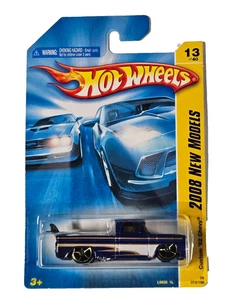 Hot Wheels 2008 New Models 13/40 Custom '62 Chevy in Blue - Gold o5 Wheels - Picture 1 of 2