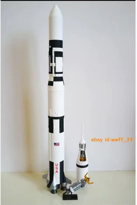 1/200 Scale Apollo Saturn V Skylab Rocket 3D Model Painted Finished Model Gift - Image 1 of 4