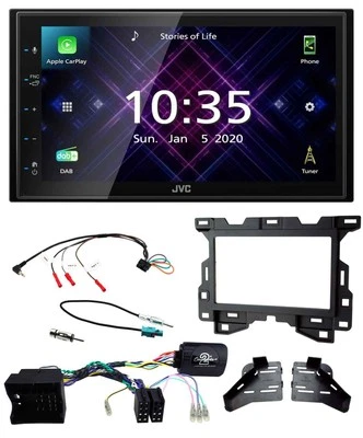 JVC DAB 2DIN Lenkrad Bluetooth USB Autoradio für Mercedes Sprinter W907 W910 ab - Bild 1 von 4