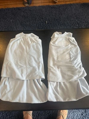 Saco de dormir HALO 100 % algodón - azul bebé, recién nacido Foto 1 de 4