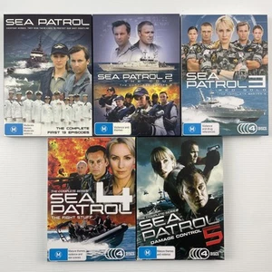 Sea Patrol Complete Series Seasons 1-5 DVD Box Set Action Crime Drama TV Show - Picture 1 of 4