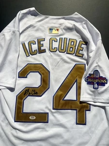 Ice Cube Signed Autographed Los Angeles Dodgers LA 2024 World Series Psa/Dna Coa - Picture 1 of 5