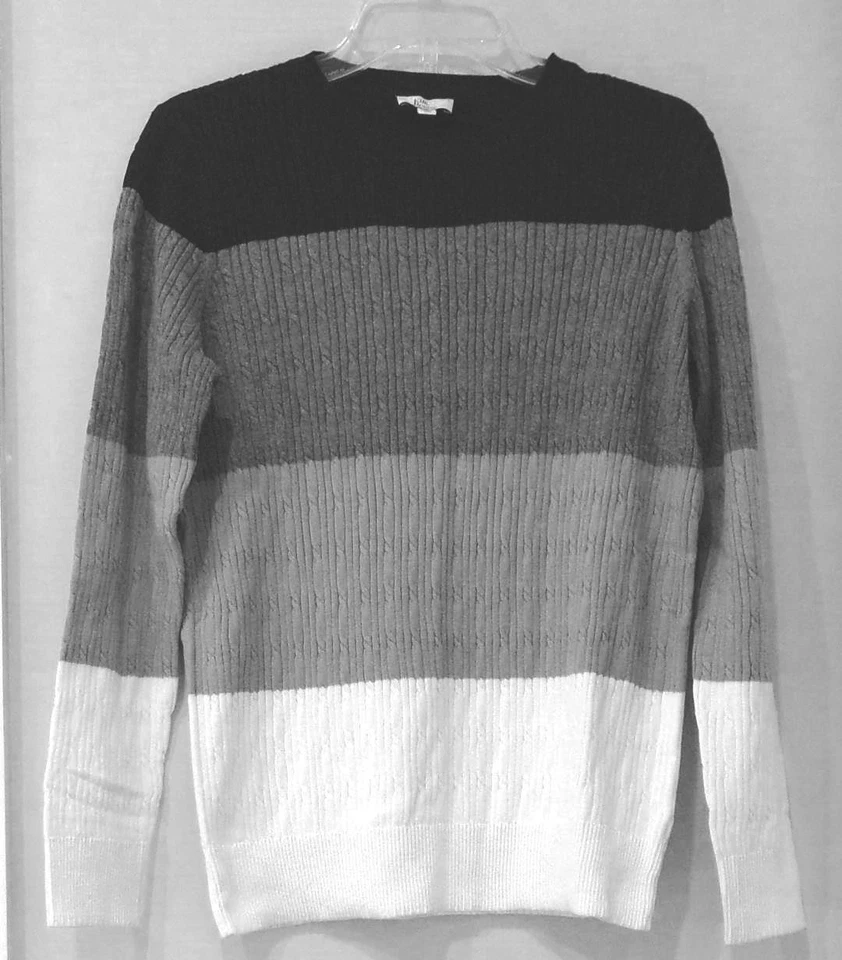 WOMEN'S COLOR BLOCK SWEATER  SMALL - Image 1 of 1