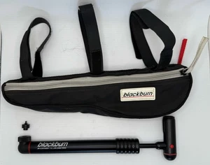 Mini bomba Blackburn vintage con marco original bolsa estuche de transporte MP-4 negro - Imagen 1 de 10