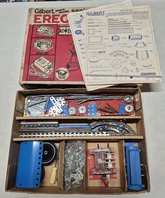 Catálogo Sears 1973 Powerline erector set por Gilbert #49-16075 / 32158 Foto 1 de 4