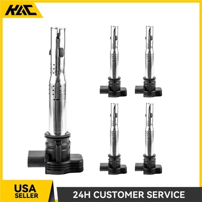 5x Ignition Coil For Volkswagen Beetle Jetta 2005 2006-2014 Audi TT RS Quattro - Image 1 of 4