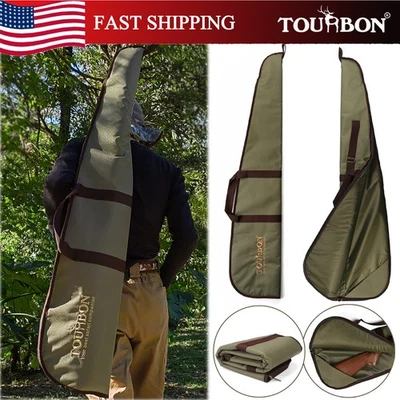 TOURBON 600D Nylon Hunting Tactical Rifle Scope Case Gun Bag Economical for Gift - Image 1 of 4