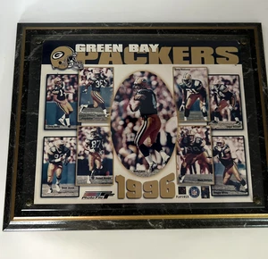 1996 Super Bowl XXXI Champions NFL Green Bay Packers Photo Wooden Plaque 13X10.5 - Bild 1 von 13