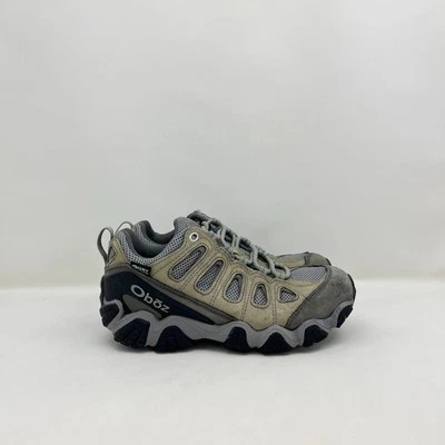 Oboz B-Dry черный серый водонепроницаемый низкий верхний открытый туризм обувь женский размер 6,5 - Изображение 1 из 4
