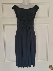 Giambattista Valli Draped silk jersey dress. Size 44 UK 14 - Picture 1 of 5