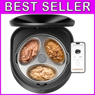 Alimentador refrigerado inteligente para gatos con control de aplicación Foto 1 de 4