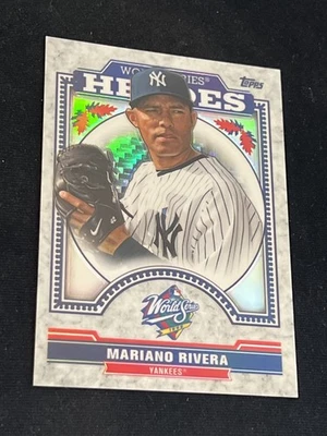 2014 Topps Chrome Update Mega Box Serie Mundial Héroes Mariano Rivera #WSC-8 HOF Foto 1 de 2