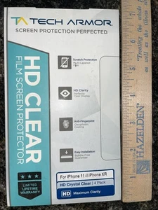 TA Tech armor screen protector -HD Clear iPhone 11 iPhone XR - Zdjęcie 1 z 3