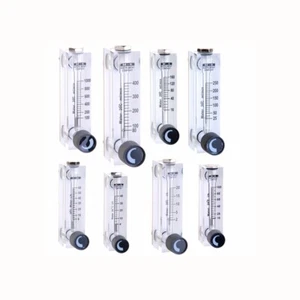 Misuratore di portata liquido LPH ml/min 1/4" BSP femmina PMMA rotametro flusso acqua LZT-6T - Foto 1 di 11