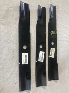 3er Set Mäherklingen ersetzt Cub Kadett 1010168 Oregon 92-015 3 für 50" ZTR - Bild 1 von 1