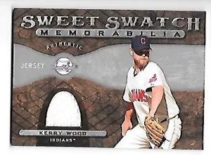KERRY WOOD 2009 SWEET SPOT SWEET SWATCH MEMORABILIA #SS-KW CUBS OMAGGIO COMBINATO SH - Foto 1 di 1