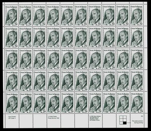 1993 29¢ Dean Acheson, Statesman, #2755, Full Pane of 50, MNH - Picture 1 of 1