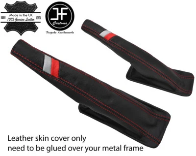 Rote Naht Leder Handbremse für Audi Coupe Gt B2 Quattro Ur 85-1991 Sport - Bild 1 von 3