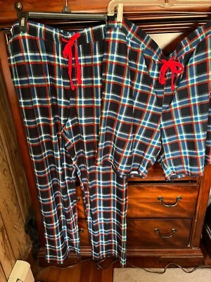 赛马男式大号 PAJAMA 裤子短裤,尺寸大号,76 美元标签,全新 — 第 1/4 张图片