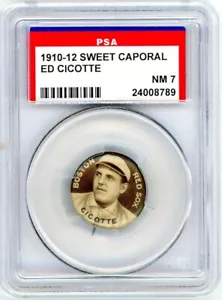 1910 - 1912 Dolci Spille Caporali Ed Cicotte PSA 7 P1412 - Foto 1 di 2