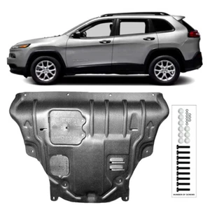 Protectores contra salpicaduras de plástico de acero para motor automático para Jeep Cherokee 2014-2018 - Imagen 1 de 16