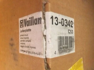 VAILLANT 130342 13-0342 LEITERPLATTE CKW 24-12 VOORPRINT NEU - Picture 1 of 1