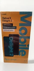 Optus X Delight 2 ZTE A53 Black 32GB 4G 6.52” 13 MP 2GB NEW Sealed Aus Stock - Picture 1 of 9