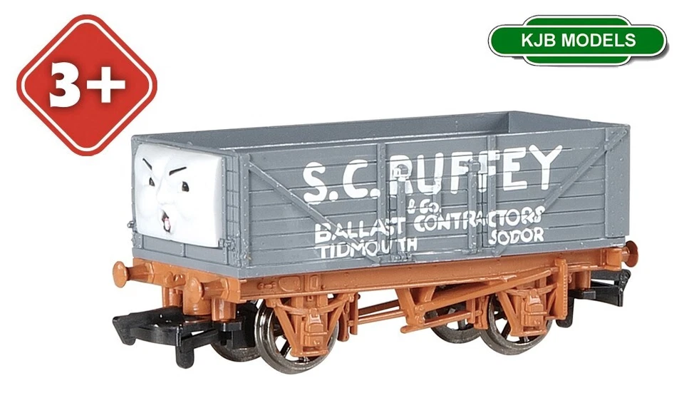 OO Gauge Bachmann Thomas & Friends 77041BE Open Wagon S.C.Ruffey