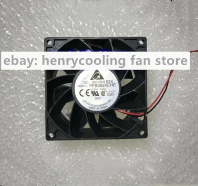 Delta PFB0924EHE Axial fan DC24V 0.42A 92*92*38mm Inverter cooling fan Brushless - Image 1 of 3