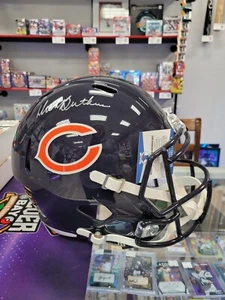 Dick Butkus signed Autographed Full-Size Bears Replica Helmet Becket COA (DT) - Picture 1 of 6