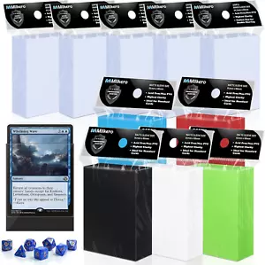 1000 Pack Card Sleeves, 500 Matte Trading Card Sleeve and 500 Inner Sleeves Idea - Picture 1 of 12